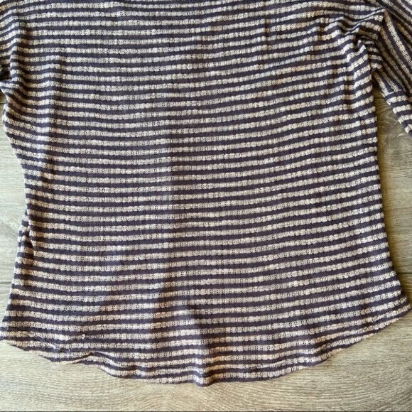 Splendid  Super Soft Knit Long Sleeve Striped Top - Picture 13 of 16